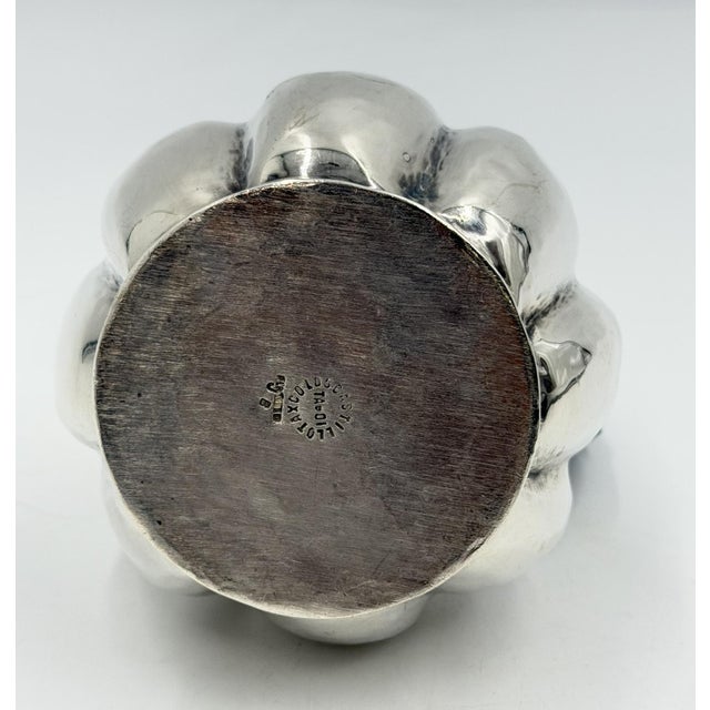 1970s Los Castillo Taxco Silver Plate & Lapis Parrot Pitcher For Sale - Image 17 of 18
