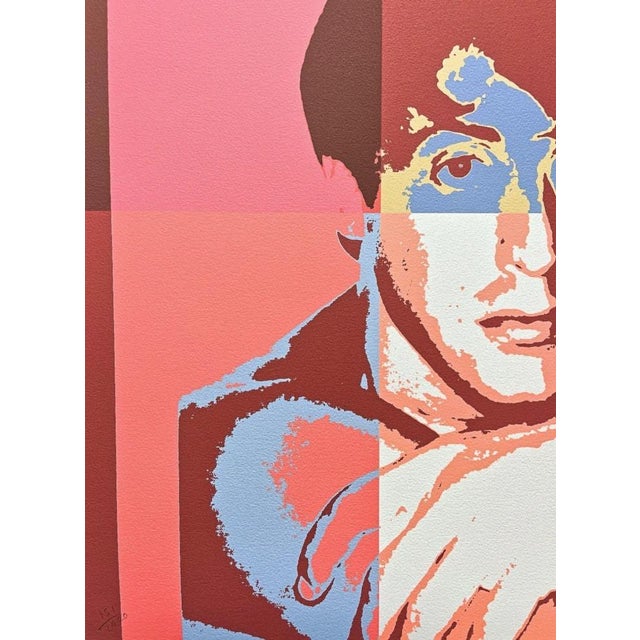 After Andy Warhol, Sylvester Stallone Color, 1980s, Print For Sale - Image 4 of 6