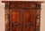 Italian buffet in walnut and fruitwood from the 17th century opening with two doors and which has a drawer Very beautiful...