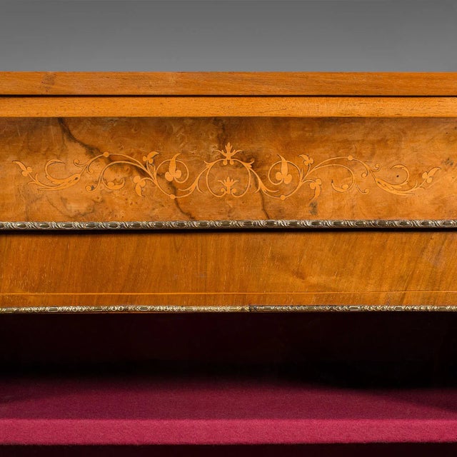 Brown 1820's Antique Pier Cabinet For Sale - Image 8 of 12