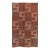 Antique Caucasian Soumak Rug With Tribal Motifs in Red Earthy Hues - Rug & Kilim For Sale