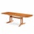 Mid-Century Modern Dyrlund Style Mid Century Danish Teak Hidden Leaf Expanding Dining Table With 2 Leaves For Sale - Image 3 of 10