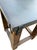 Restoration Hardware Rh Reclaimed Wood & Aged Zinc Strap Side Tables – Rustic Industrial Farmhouse Accent Tables For Sale - Image 14 of 16