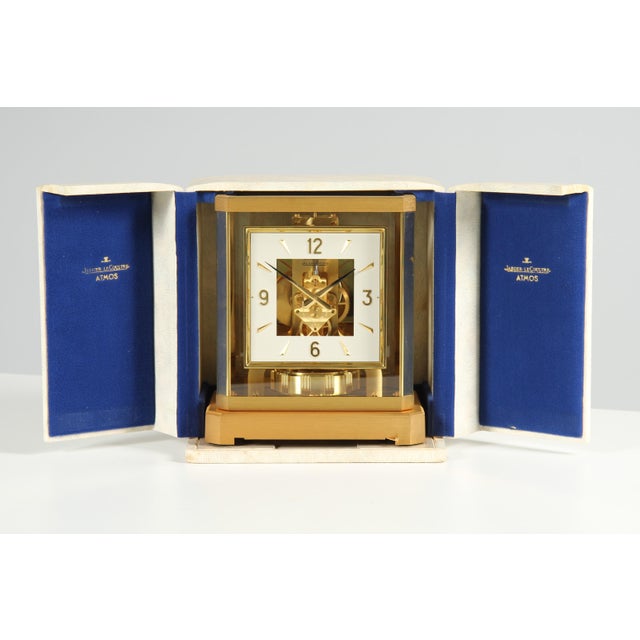 Atmos Clock with Box and Documents by Jaeger Lecoultre, 1963 For Sale - Image 14 of 18