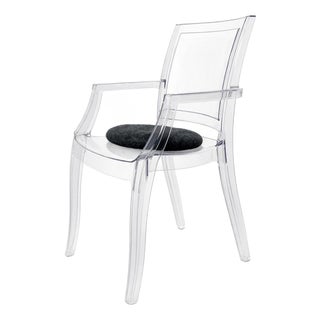 Transparent Arthur Armchair by Siesta For Sale