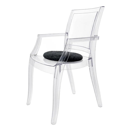 Transparent Arthur Armchair by Siesta For Sale