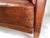 Wood Sofa and Armchairs in Leather Uphostestery, 1920s, Set of 3 For Sale - Image 7 of 18