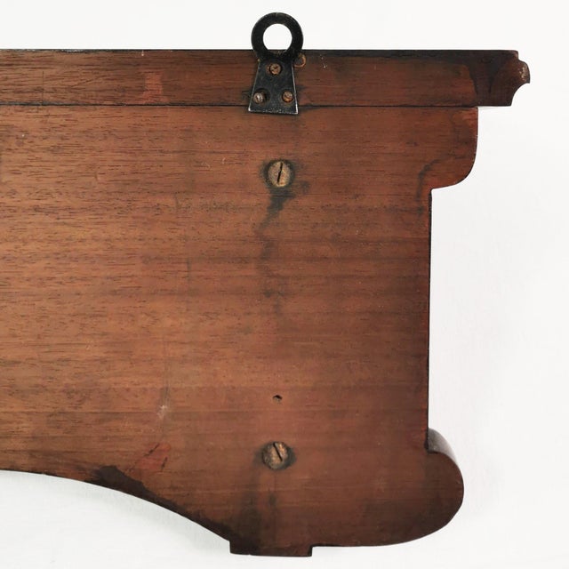 Art Nouveau Mahogany Shelf, Denmark, 1930s For Sale - Image 14 of 16