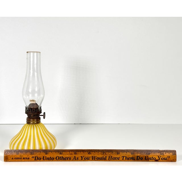 1930s Murano DeVilbiss Perfume Bottle Miniature Oil Lamp Marriage For Sale - Image 16 of 17