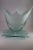 1990s Robert Guenther and George Luna Studio Art Glass Oval Bowl With Double Cut-Out Passion Leaf Design For Sale In San Francisco - Image 6 of 11