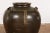Brown Thai Brown Glazed Ceramic Vase with Loop Handles and Cream Dotted Décor For Sale - Image 8 of 13