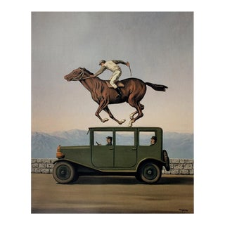 2012 Rene Magritte 'La Colere des Dieux' Surrealism Multicolor,Brown Belgium Offset Lithograph For Sale