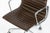 Eames Herman Miller Brown Leather Aluminum Group Thin Pad Desk Chair, 2008 For Sale - Image 17 of 18