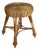 Vintage Wicker Stool, 1960 For Sale