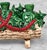 Green Vintage 1960's Christmas Yule Log Ceramic Centerpiece Candlestick Holder For Sale - Image 8 of 11