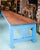 Very Long Vintage French Wooden Cloister Table For Sale - Image 4 of 12