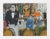 Modern David Azuz, Waiter in Cafe Margolin, Lithograph For Sale - Image 3 of 3
