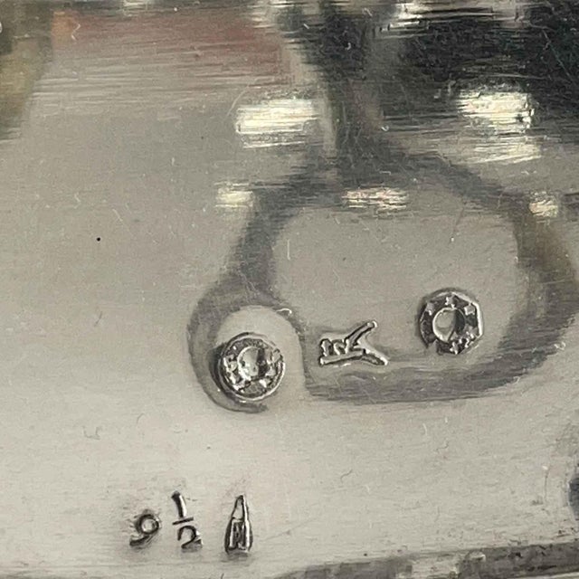 Early 19th Century Antique Milanese Silver Oil Cruet, 1828, Set of 3 For Sale - Image 5 of 12