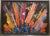 Sylvia Carewe, Large Colorful Modernist Pastel Abstract Expressionist Painting Sylvia Carewe For Sale - Image 9 of 11