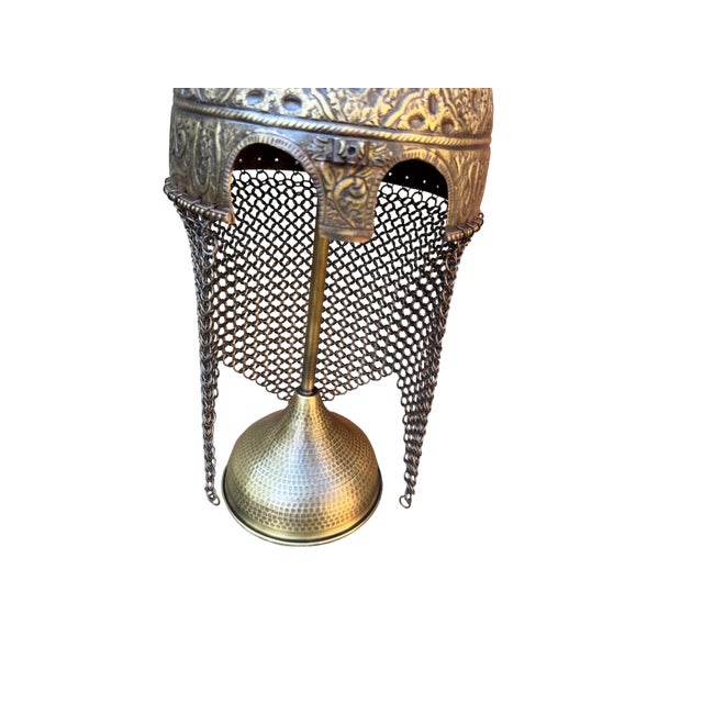 Hand Forged Historical Brass Helmet For Sale - Image 4 of 14