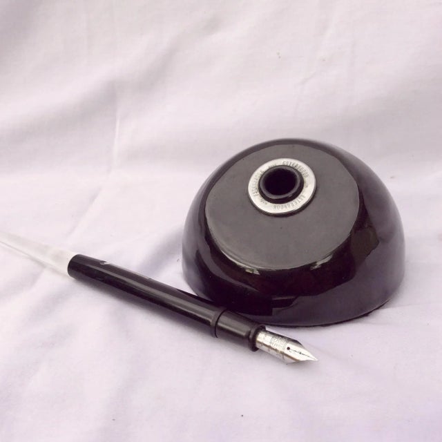 Mid-Century Modern Mid-Century Modern Ester Brook Fountain Pen Set - 2 Pieces For Sale - Image 3 of 6