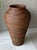 Raymor Late 20th-Century Gabriella Crespi-Style Pencil Reed Rattan Pithos-Shape Floor Vase For Sale - Image 4 of 18