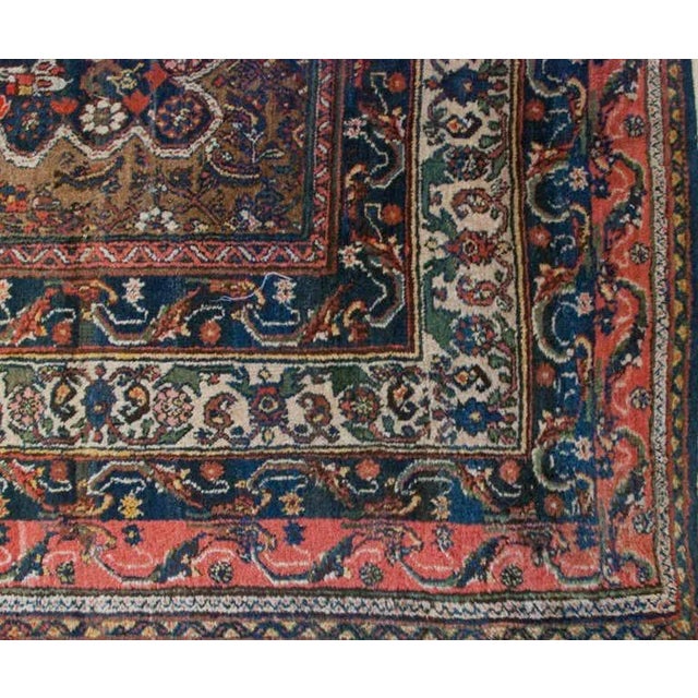 1900 - 1909 Early 20th Century Persian Malayer Rug For Sale - Image 5 of 6