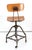 Wood Vintage Industrial Toledo Drafting Stool For Sale - Image 7 of 12