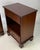 Vintage Chippendale Style Mahogany Open Cubby Nightstands - A Pair For Sale - Image 6 of 16