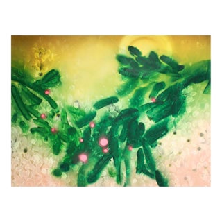 "Morning Shush" Original Contemporary Abstract Painting by Mel Rea For Sale