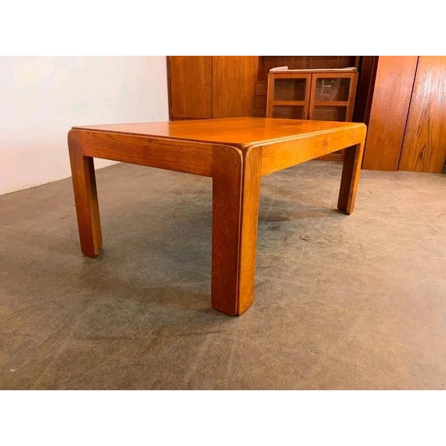 Mid-Century Modern Mid-Century Danish Teak Coffee Table by Niels Eilersen, 1960s For Sale - Image 3 of 9