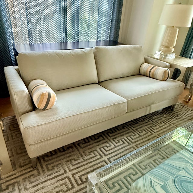 Robert Allen Two Seat Sofa For Sale In Washington DC - Image 6 of 9