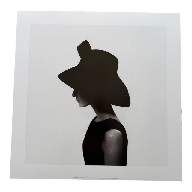 Cecil Beaton - Audrey Hepburn Wearing a Givenchy Hat, Vogue August, Copyright the Conde Nast Publications Ltd, Printed in the Uk 33/57 For Sale