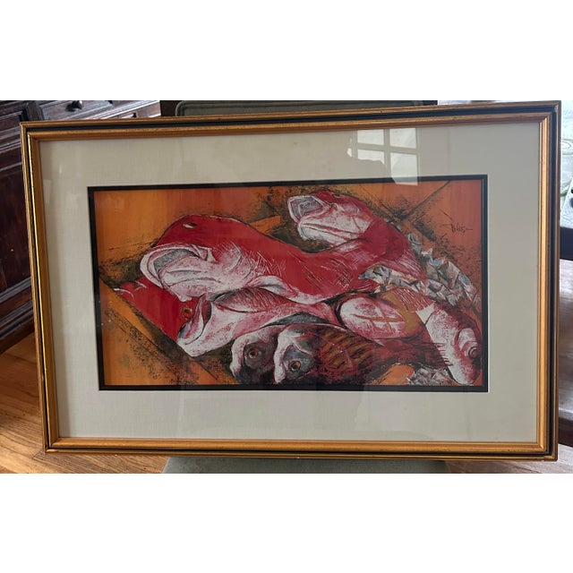 Modern 1970s The Red Fish of Tokyo For Sale - Image 3 of 11