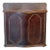 19th Century French Oak and Leather Log or Storage Box, 1890s For Sale