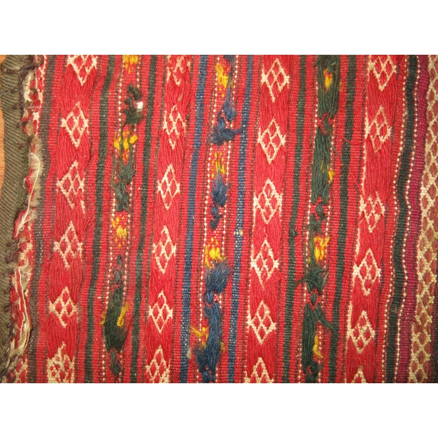 Contemporary Mid 20th Century Zabihi Collection Persian Sofreh Kilim For Sale - Image 3 of 6