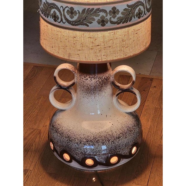 West German Ceramic Floor Lamp, 1960 For Sale - Image 14 of 16