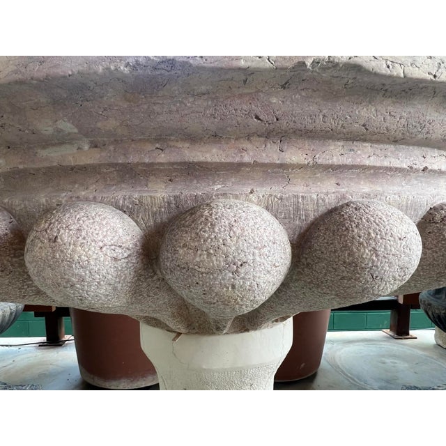 Rose 18th Century Italian Holy Water Font in Carved Marble For Sale - Image 8 of 18