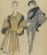 Balmain 1954 Mid-Century French Fashion Print-Dior & Balmain For Sale - Image 4 of 5