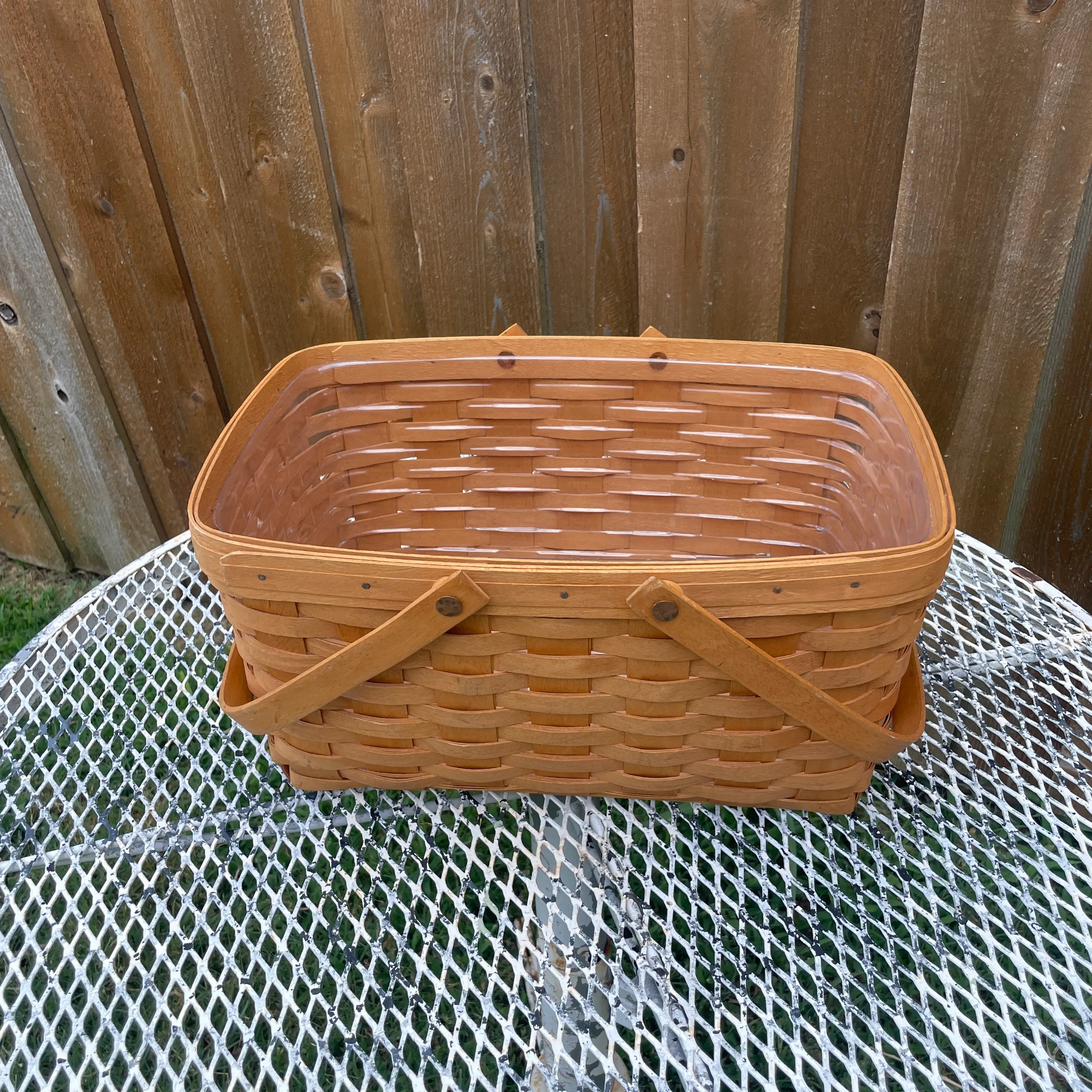 Longaberger 1996 Large Market Basket | Chairish