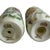 1940s Vintage Minton Haddon Hall Salt & Pepper Shaker Fine Bone China Green England 1948-2011 For Sale - Image 5 of 6