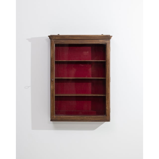 19th Century Wall-Mounted Vitrine For Sale In Greensboro - Image 6 of 12