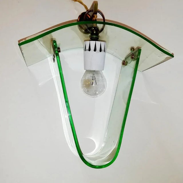 Sconces by Pietro Chiesa for Fontana Arte, 1940s, Set of 3 For Sale - Image 6 of 17