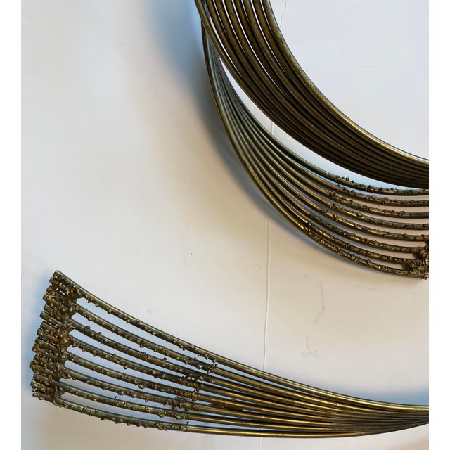 Silver Curtis Jere Metal Wall Sculpture For Sale - Image 8 of 10