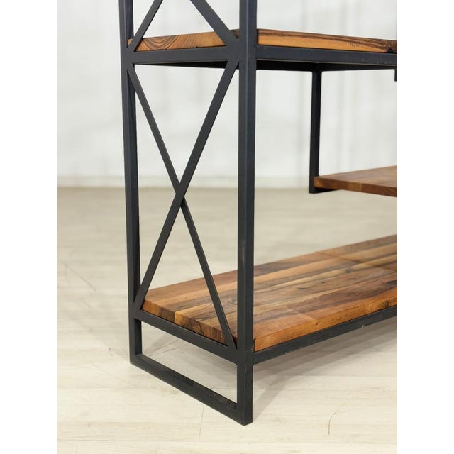 Mid-Century Modern Bookcase in Wood For Sale - Image 5 of 12