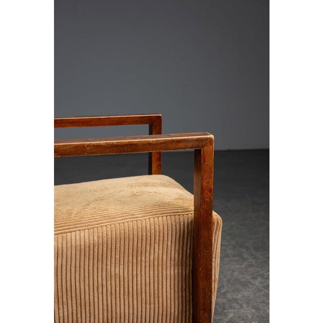 Modern Lounge Chair in Wood, 1940s For Sale - Image 11 of 15