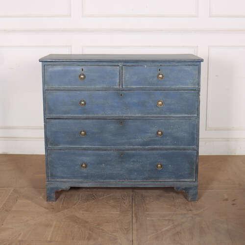 English Painted Chest of Drawers For Sale - Image 3 of 12