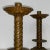 18th to 19th Century Hammered Copper Candle Holders For Sale - Image 4 of 7