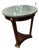 Regency Style Marble Pedestal Side Table - Mid 20th Century For Sale