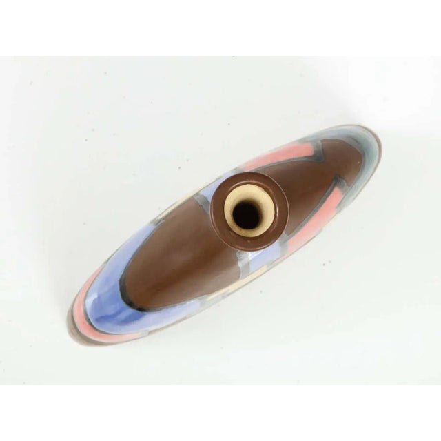 Mid-Century Modern 1970's Mid-Century Modern Large Pottery Vase For Sale - Image 3 of 13